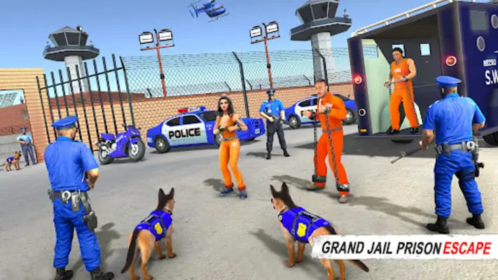 Grand Jail Prison Escape Game android App screenshot 8